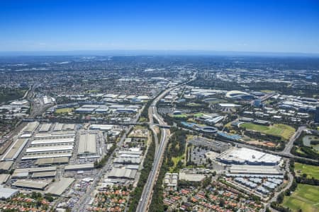 Aerial Image of HOMEBUSH