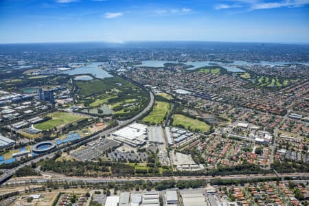 Aerial Image of HOMEBUSH