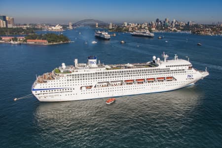 Aerial Image of P&O 5 SHIP SPECTACULAR