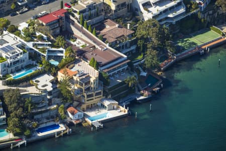 Aerial Image of WOLSELEY ROAD, POINT PIPER