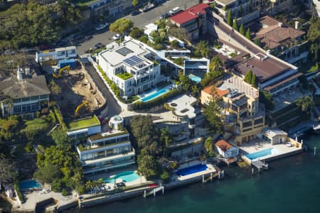 Aerial Image of WOLSELEY ROAD, POINT PIPER