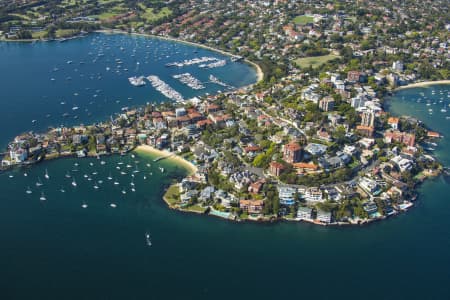Aerial Image of POINT PIPER