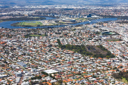 Aerial Image of NORTH PERTH