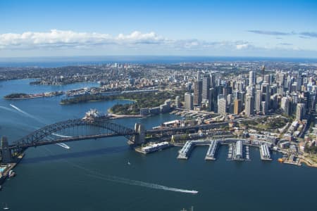 Aerial Image of PORT JACKSON, MILLERS POINT, DAWES POINT
