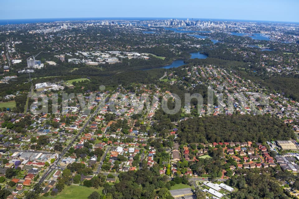 Aerial Image of North  Ryde