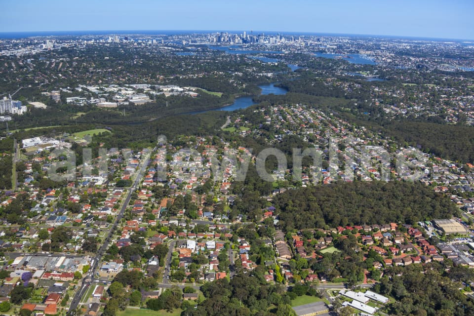 Aerial Image of North  Ryde