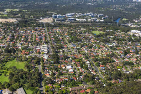 Aerial Image of NORTH  RYDE