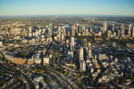 Aerial Image of KINGS CROSS DAWN