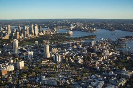 Aerial Image of KINGS CROSS DAWN