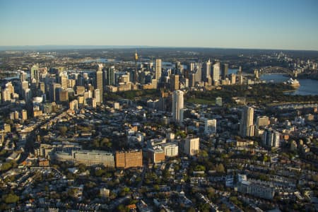 Aerial Image of KINGS CROSS DAWN