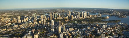 Aerial Image of KINGS CROSS DAWN PANORAMIC