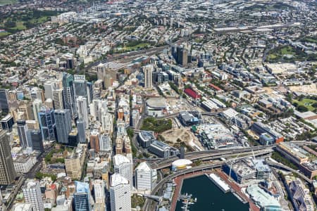 Aerial Image of DARLING HARBOUR