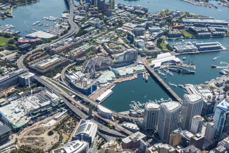 Aerial Image of DARLING HARBOUR