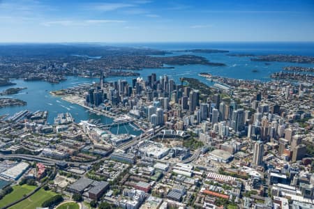Aerial Image of DARLING HARBOUR