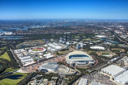 Aerial Image of SYDNEY OLYMPIC PARK