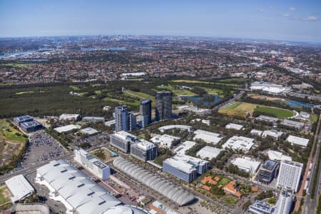 Aerial Image of SYDNEY OLYMPIC PARK