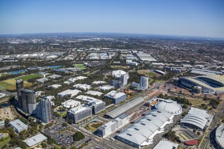 Aerial Image of SYDNEY OLYMPIC PARK