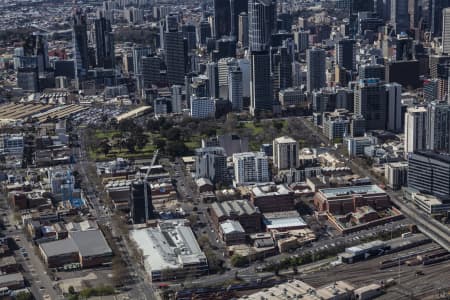 Aerial Image of MELBOURNE FROM THE WEST