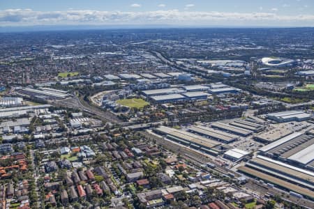 Aerial Image of HOMEBUSH WEST