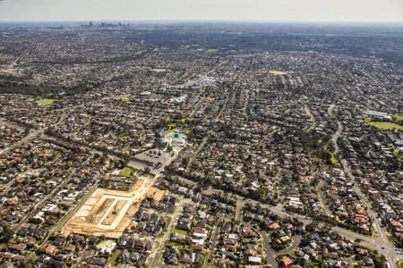 Aerial Image of THE AQUARENA IN DONCASTER.