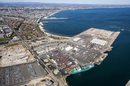 Aerial Image of PORT OF MELBOURNE - WEBB DOCK