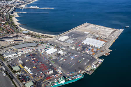 Aerial Image of PORT OF MELBOURNE - WEBB DOCK