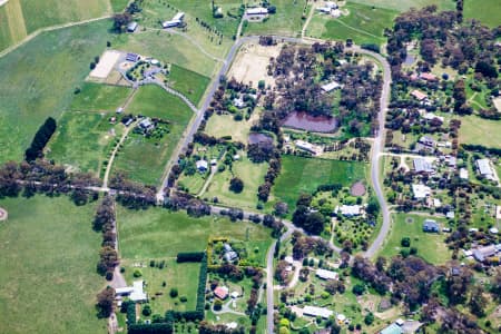 Aerial Image of NEWHAM IN VICTORIA.