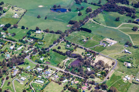 Aerial Image of NEWHAM IN VICTORIA.