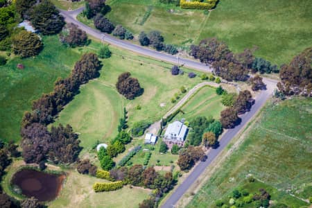 Aerial Image of NEWHAM IN VICTORIA.