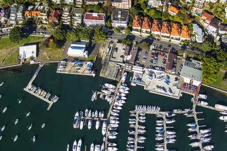 Aerial Image of RUSHCUTTERS BAY