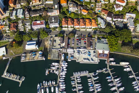 Aerial Image of RUSHCUTTERS BAY