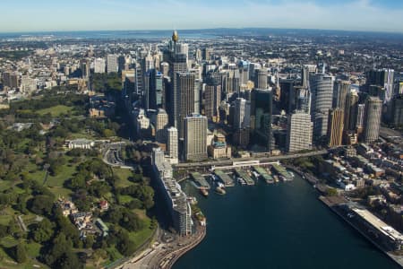 Aerial Image of CIRCULAR QUAY