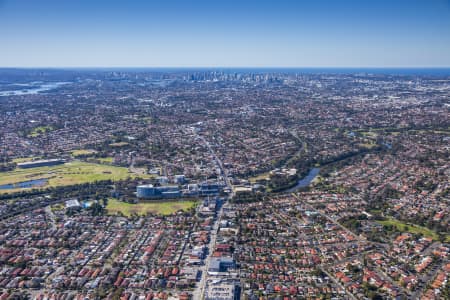 Aerial Image of CANTERBURY