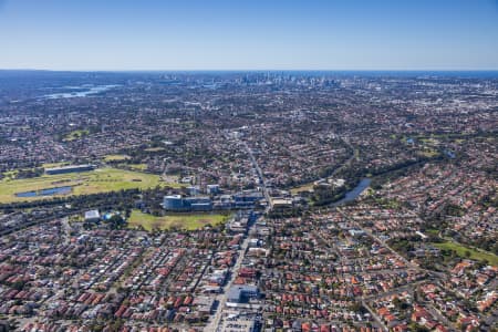 Aerial Image of CANTERBURY