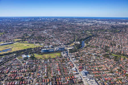 Aerial Image of CANTERBURY