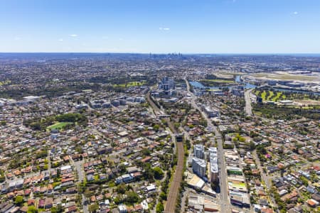 Aerial Image of ARNCLIFFE TO WOLLI CREEK