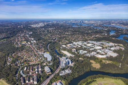 Aerial Image of LANE COVE