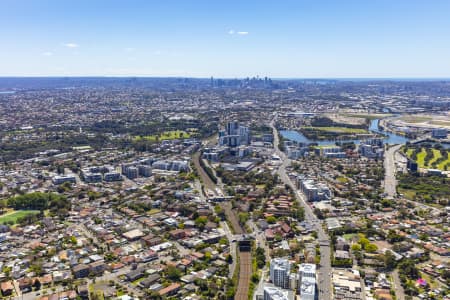 Aerial Image of ARNCLIFFE TO WOLLI CREEK