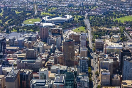 Aerial Image of ADELAIDE CBD