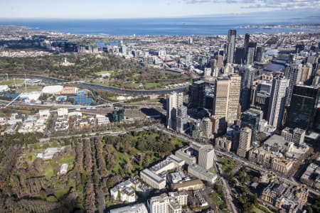 Aerial Image of EAST MELBOURNE