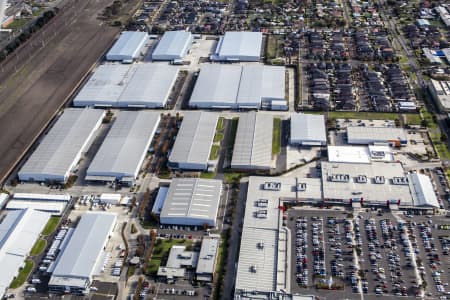 Aerial Image of BRAYBROOK, MELBOURNE.