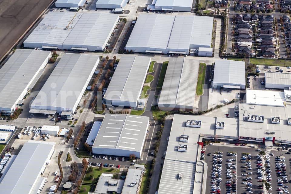 Aerial Image of Braybrook, Melbourne