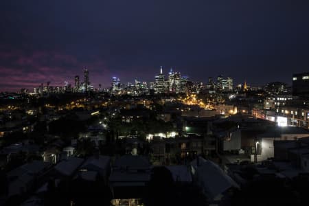 Aerial Image of MELBOURNE FROM RICHMOND