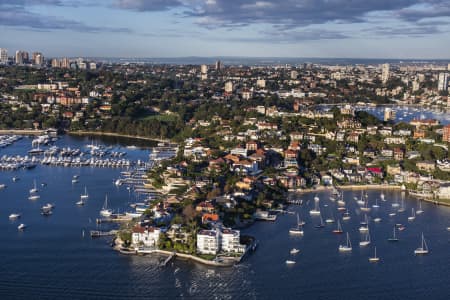 Aerial Image of POINT PIPER
