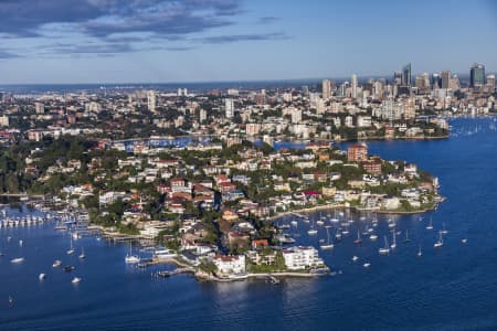 Aerial Image of POINT PIPER