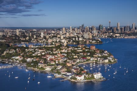 Aerial Image of POINT PIPER