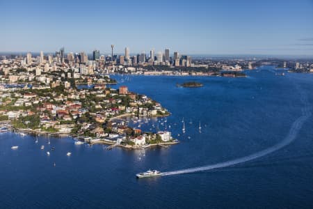 Aerial Image of POINT PIPER