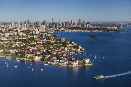Aerial Image of POINT PIPER