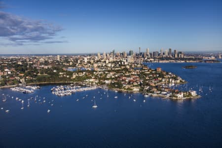 Aerial Image of POINT PIPER