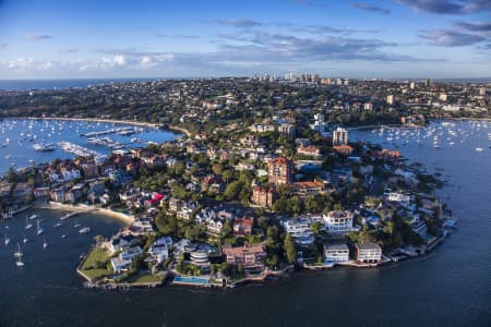 Aerial Image of POINT PIPER